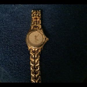 TAG HEUER LADIES GOLD PLATED PROFESSIONAL 200MM MODEL WG1330-2 SERIAL # BP0472